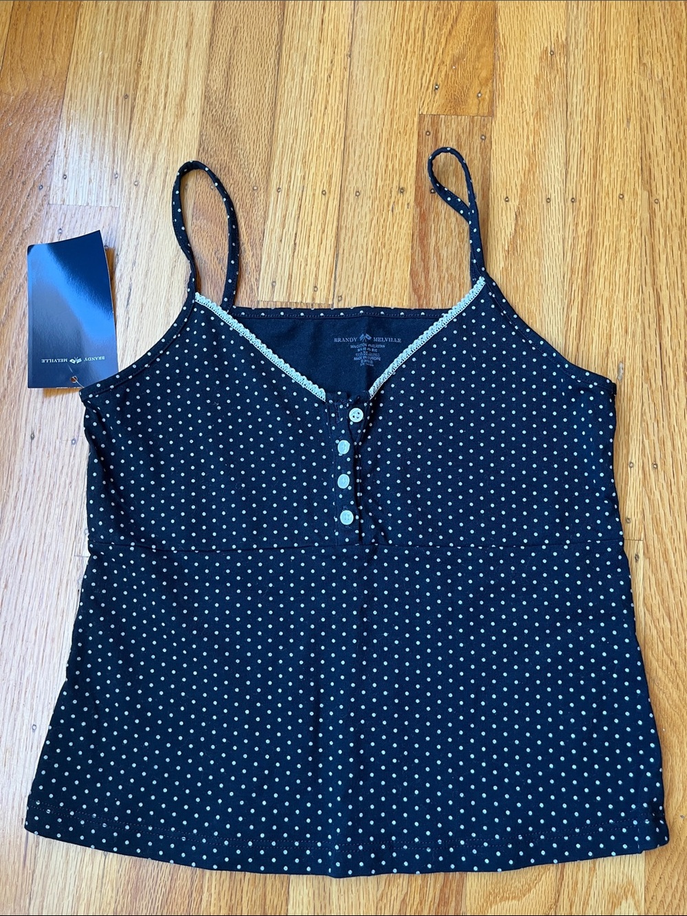 Brandy Melville Polka Dot Tank Top